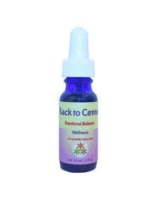 Back to Center Flower Essence Formula